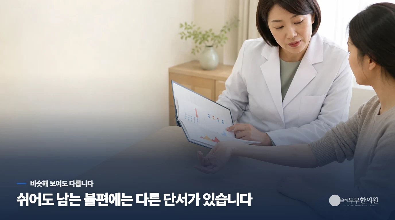 일반 구내염과 베체트병을 구분하는 기준
