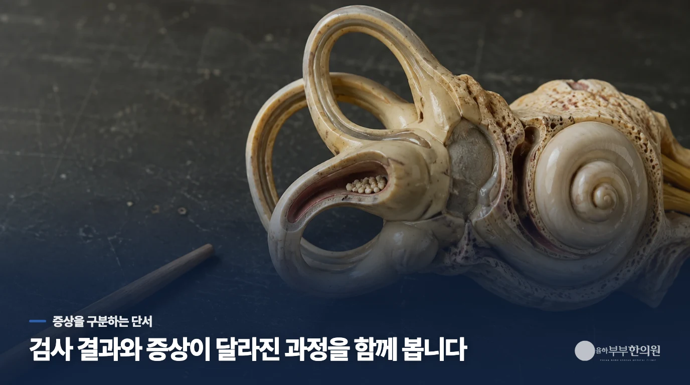 빙글도는 어지럼증과 휘청거리는 어지럼증은 다릅니다