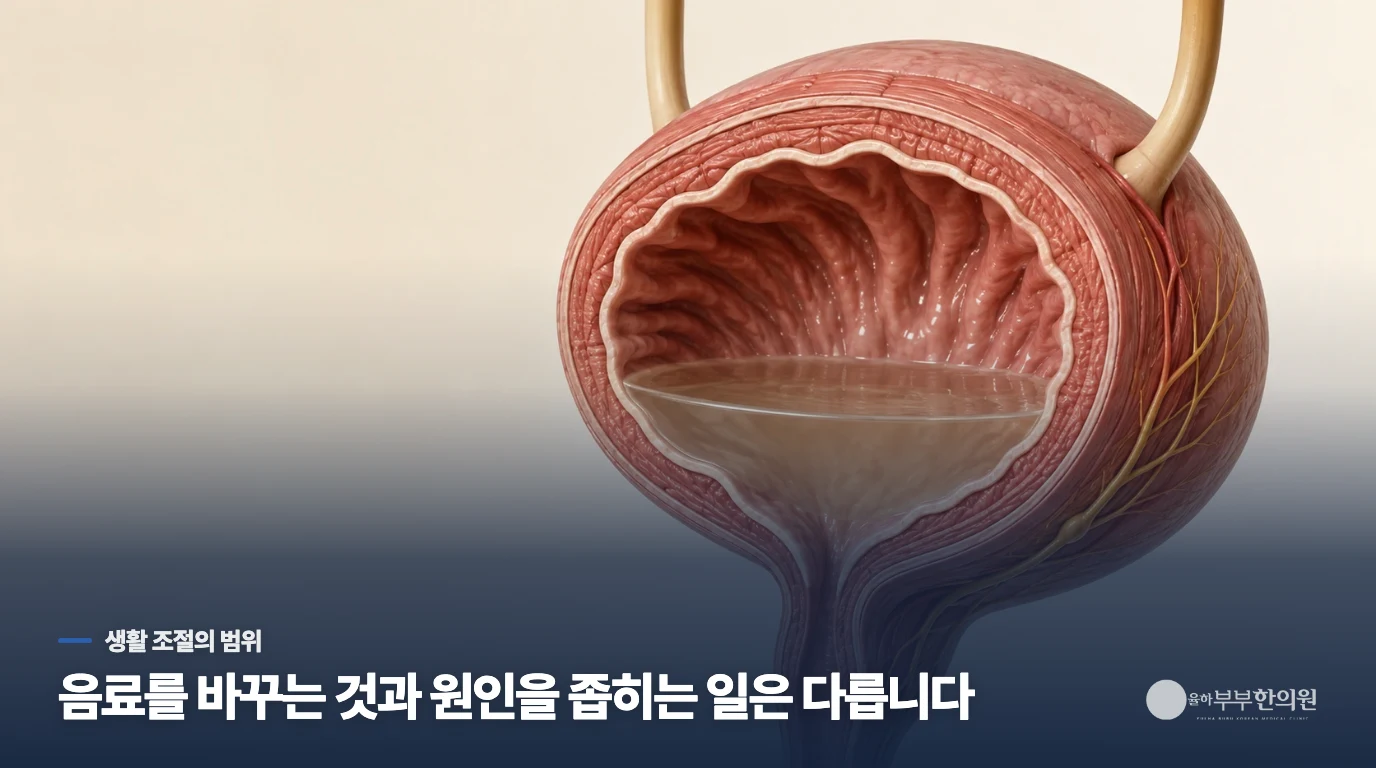 커피를 끊어도 급한 느낌이 남을 때