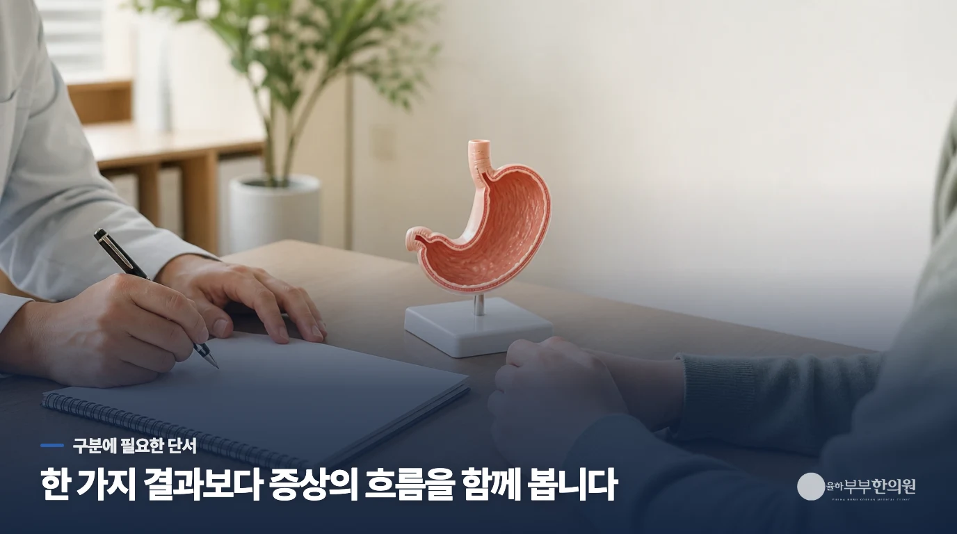속이 늘 더부룩하고 꽉 막힌 기분인데 단순한 소화불량일까요?
