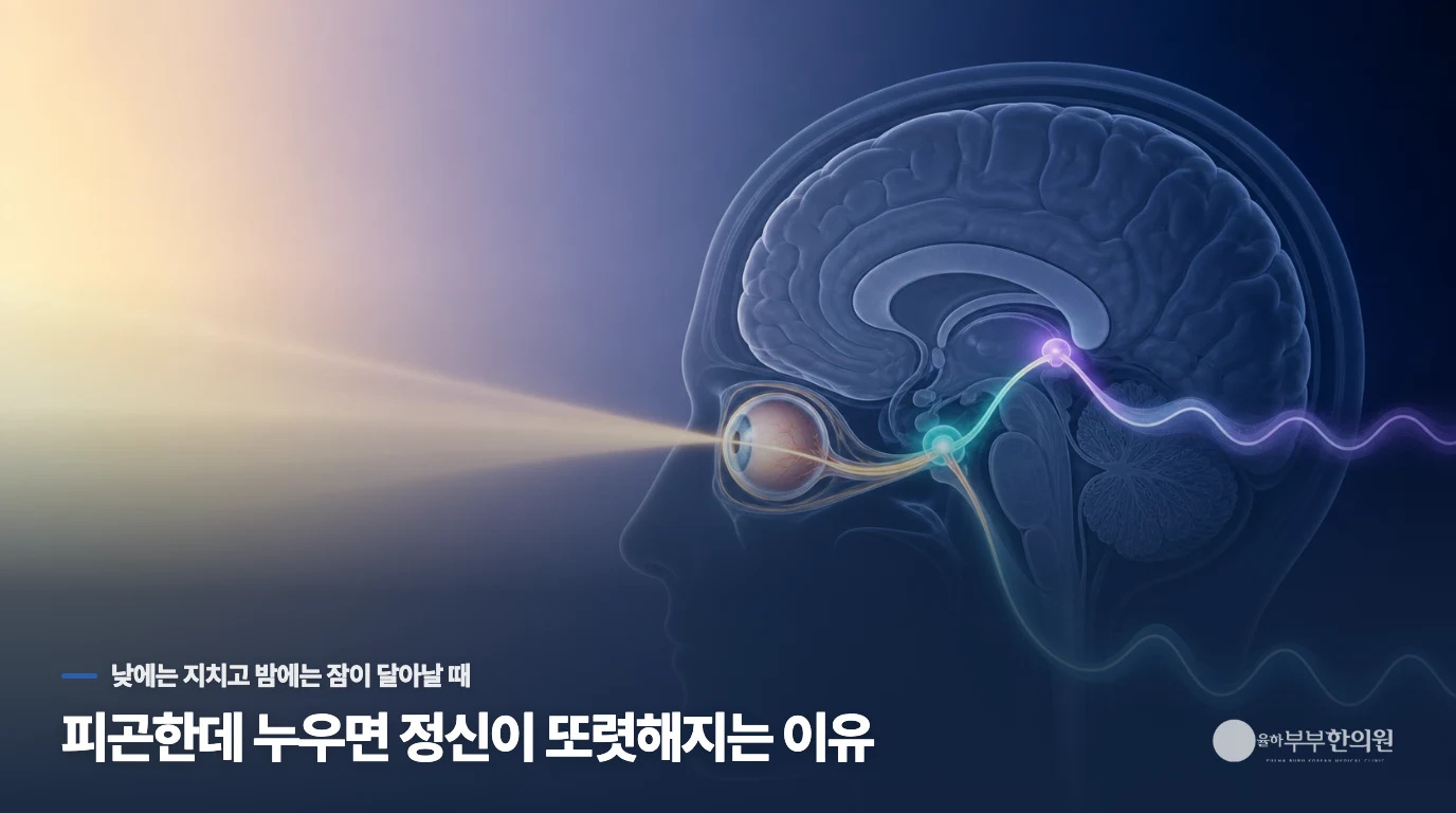 피곤한데 누우면 정신이 또렷해지는 이유